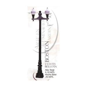 POSTE BOSTON DOS LUCES BELLOTA