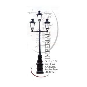 POSTE IMPERIAL TRES LUCES